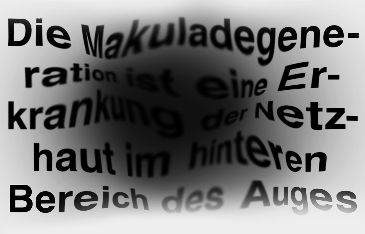 Symptome Makuladegeneration