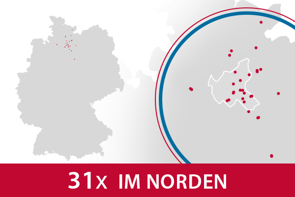 31x im Norden